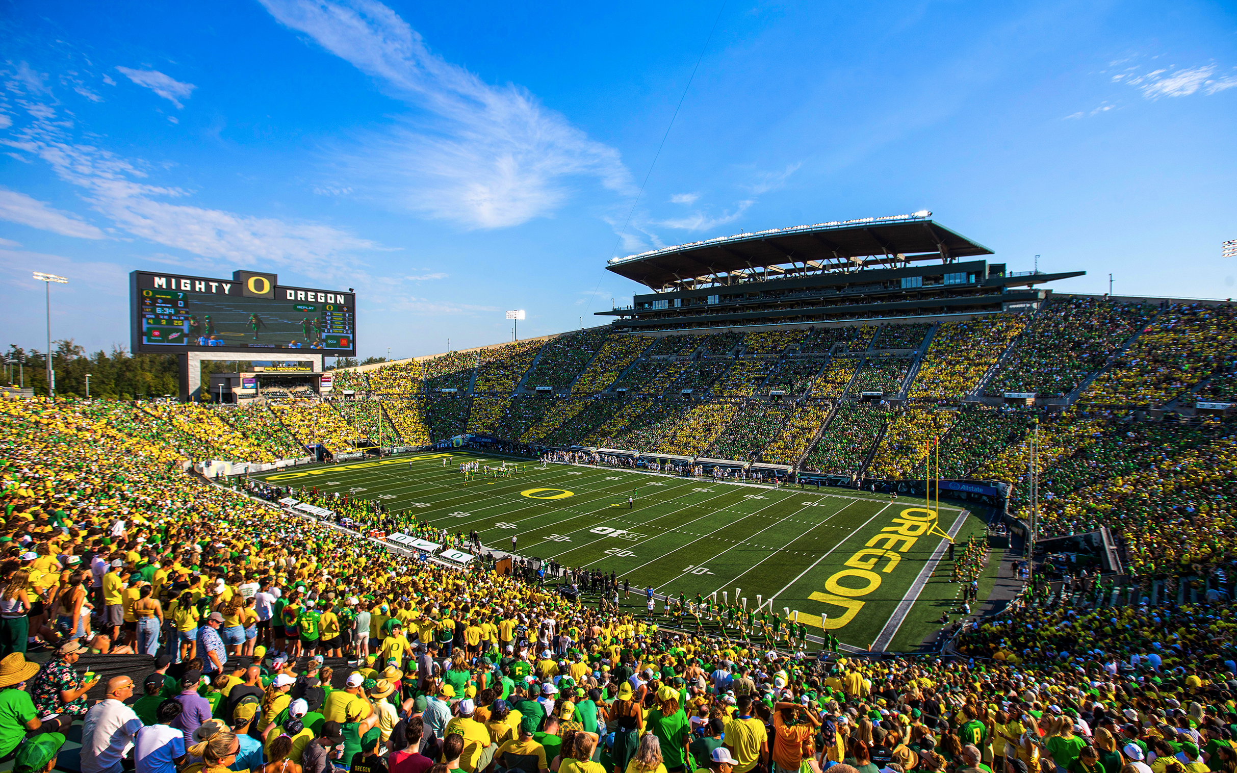 Oregon Ducks Football tickets in Eugene