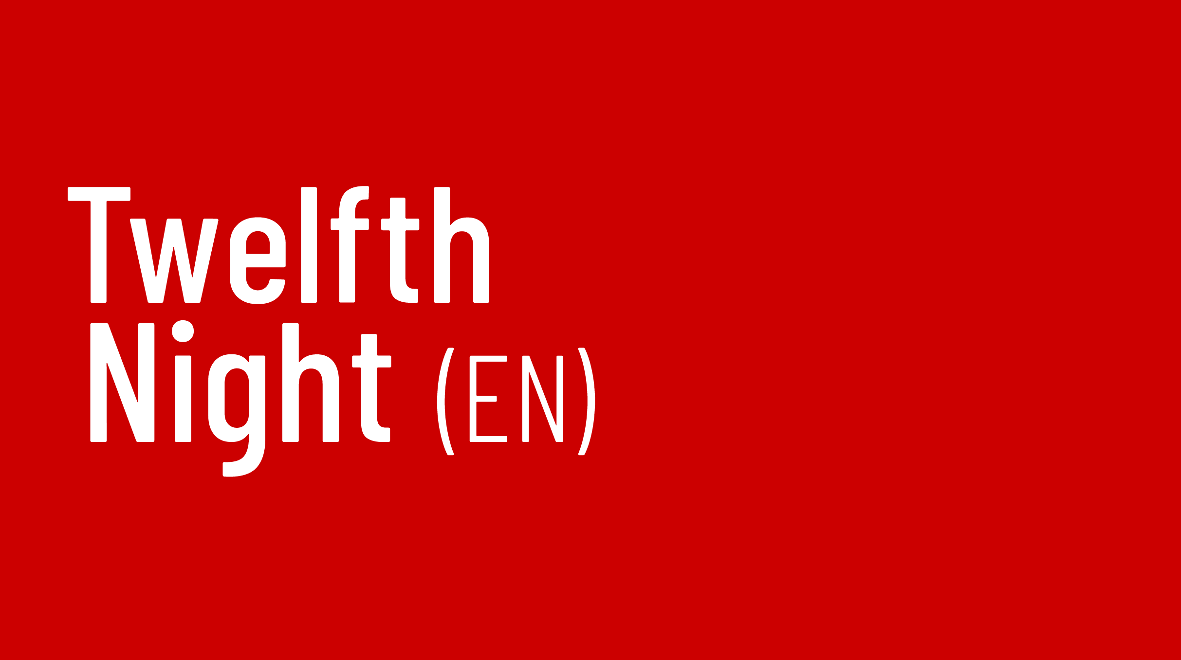 Twelfth Night tickets in Washington, DC
